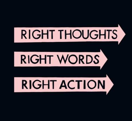 rightthoughtsrightwordsrightactionfranzferdinand